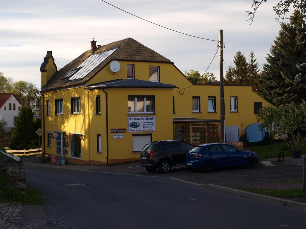 Die Frohliche Einkehr Pension Siebenlehn Exterior photo